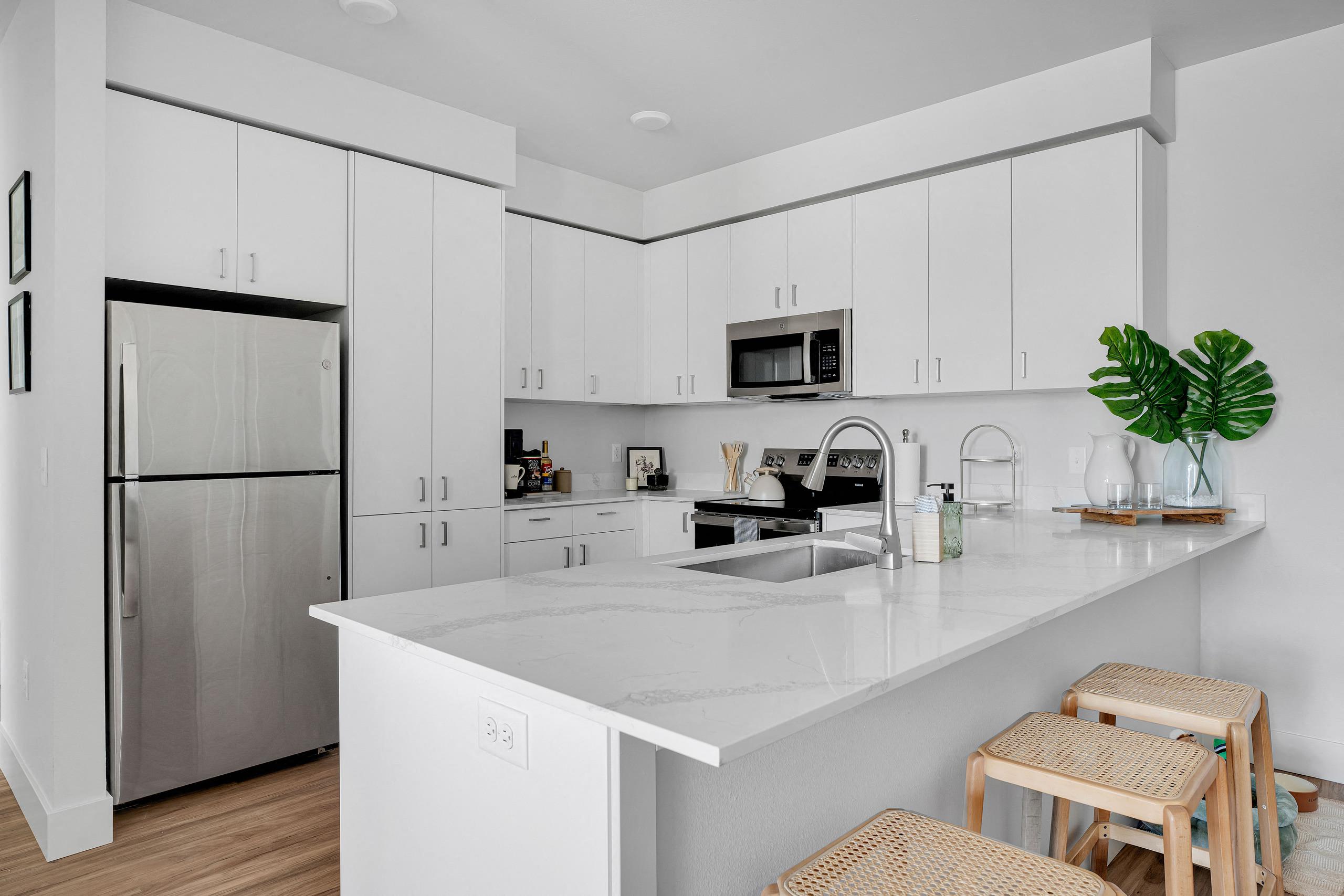 Spacious and Airy Kitchens