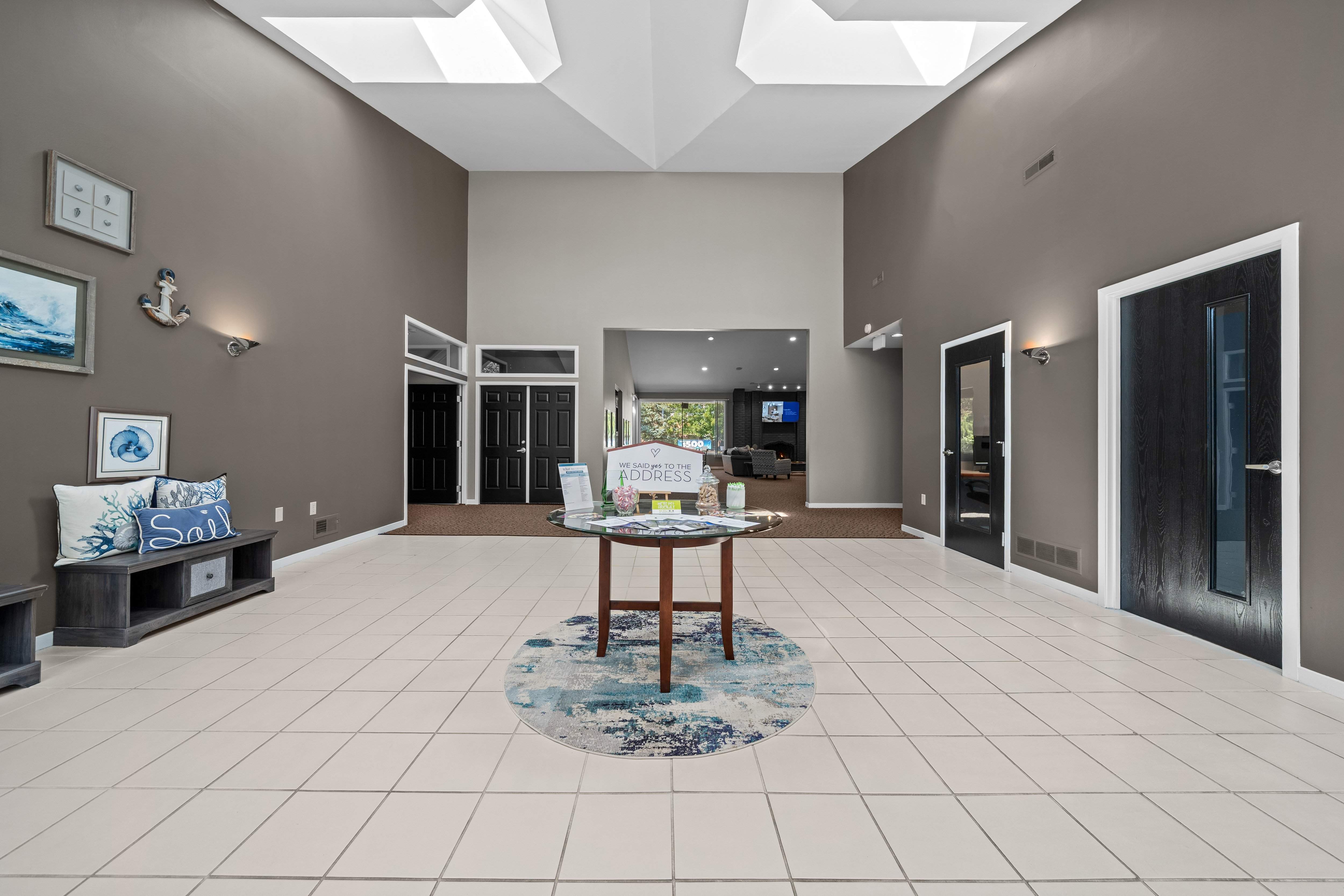 Clubhouse for Rent Prentiss Pointe Apartments in Harrison Township