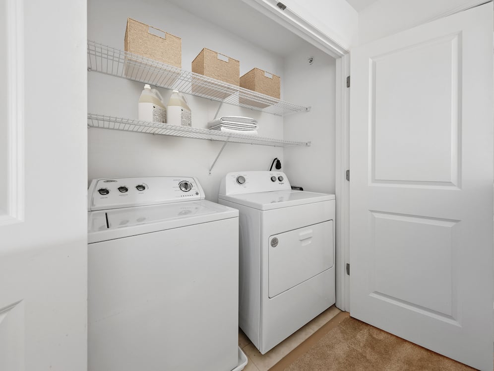 In-home washer and dryer