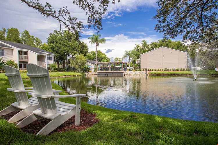 Enjoy beautiful lake views from around our community.