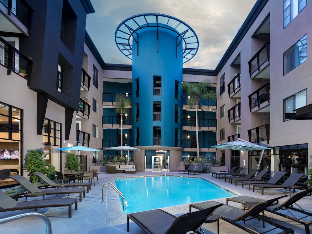Swimming pool and sundeck