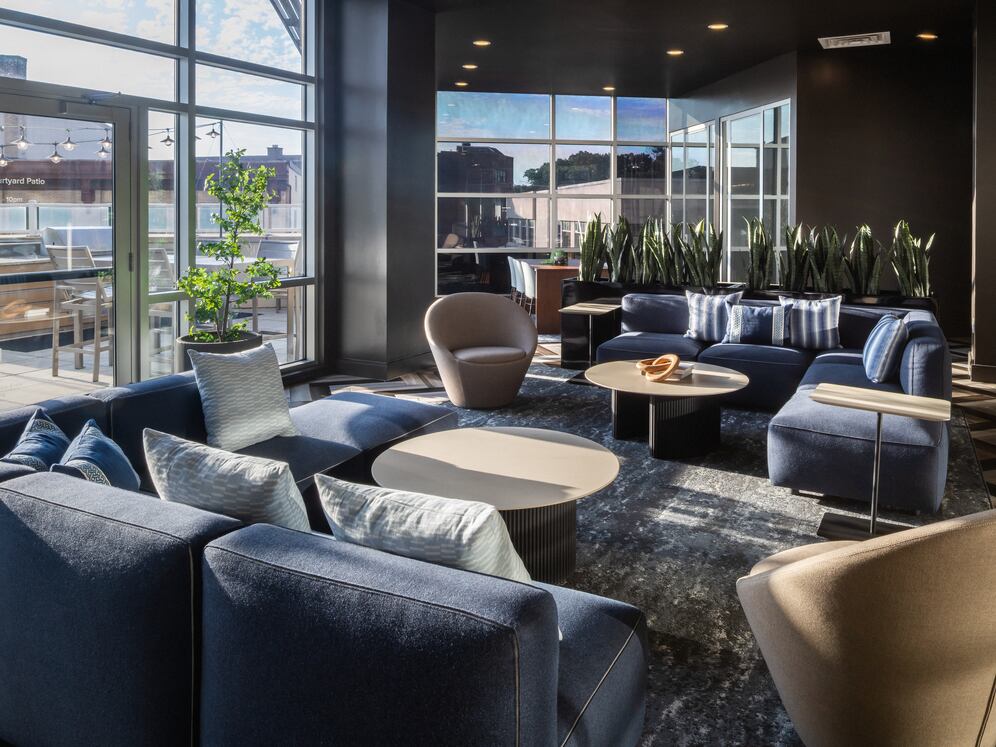 Resident lounge with ample seating