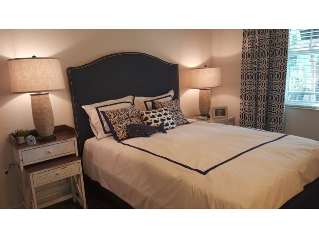 Two Bedroom Elm second bedroom with attached bathroom