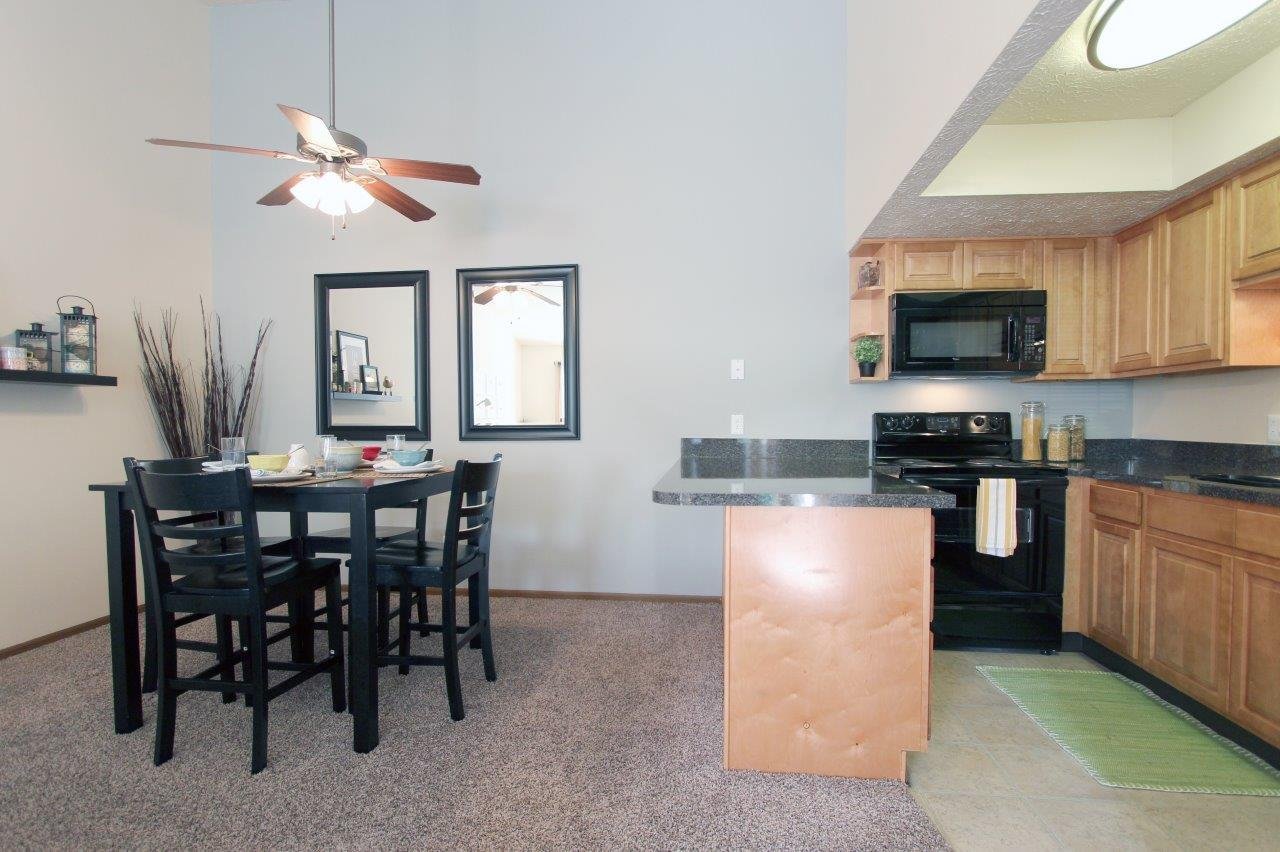Dining Area and Kitchen