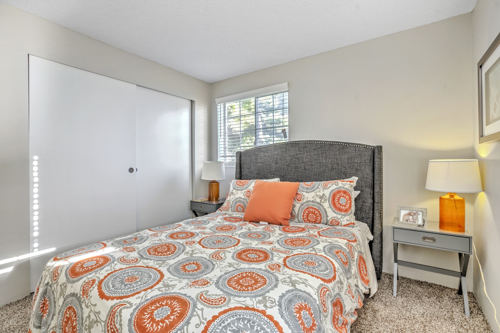 The Windsor Apartments Model Bedroom and Closet