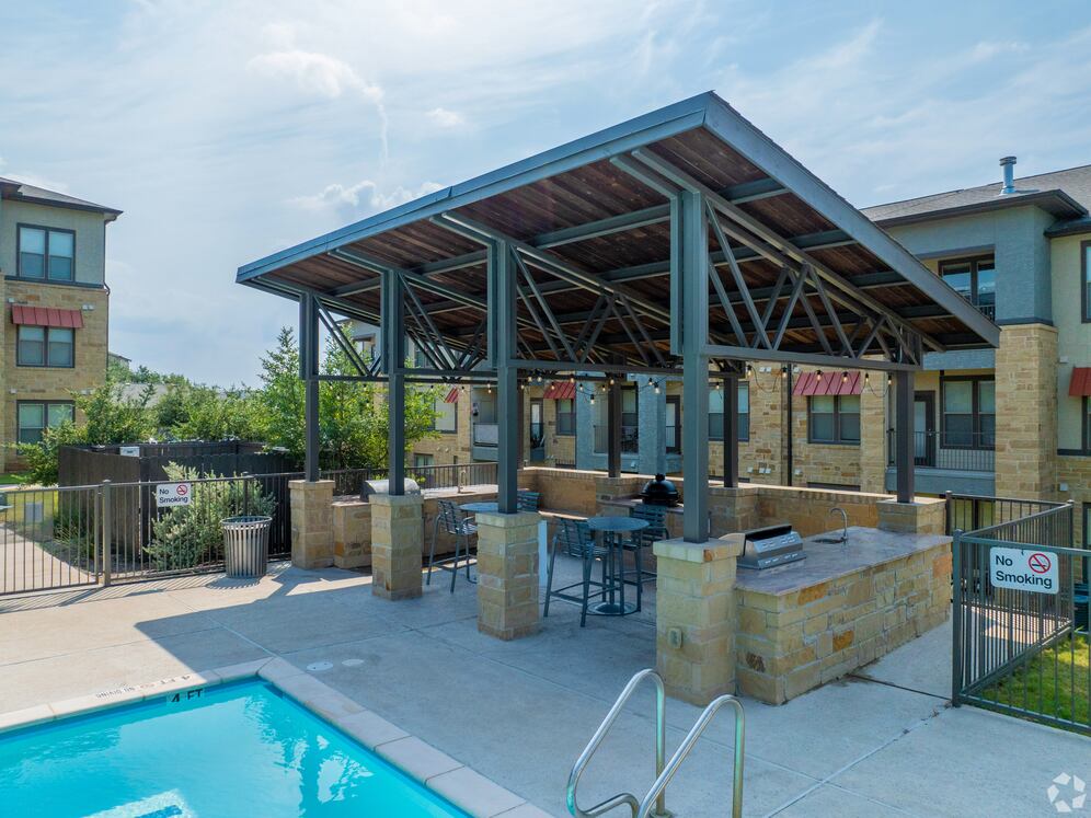 Pool with grill area