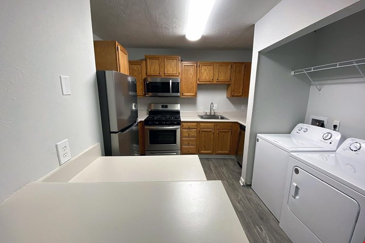 All apartment homes have washer and dryer appliances for your convenience.