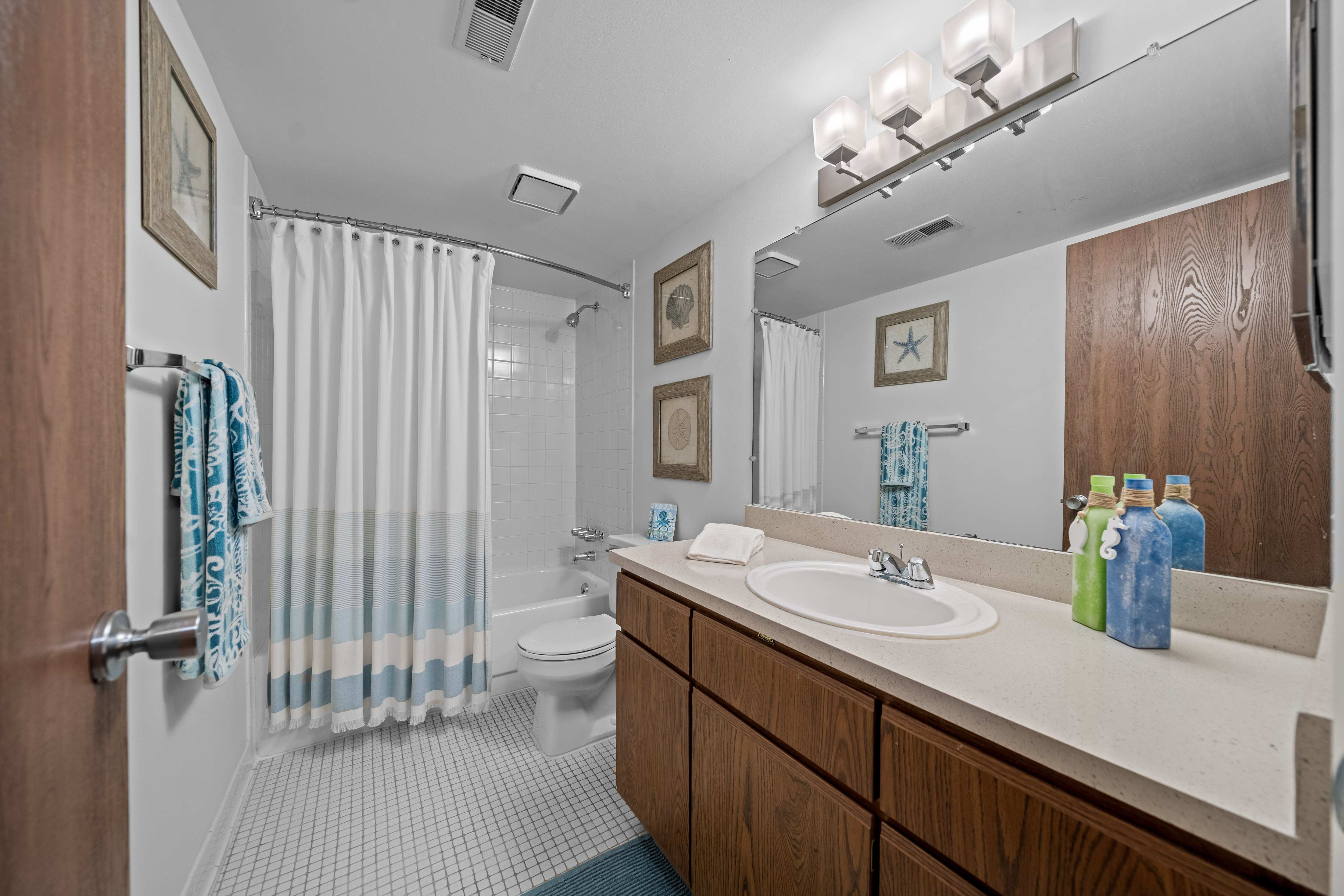 Posh bathroom at Westwood Village Apartments in Westland, MI