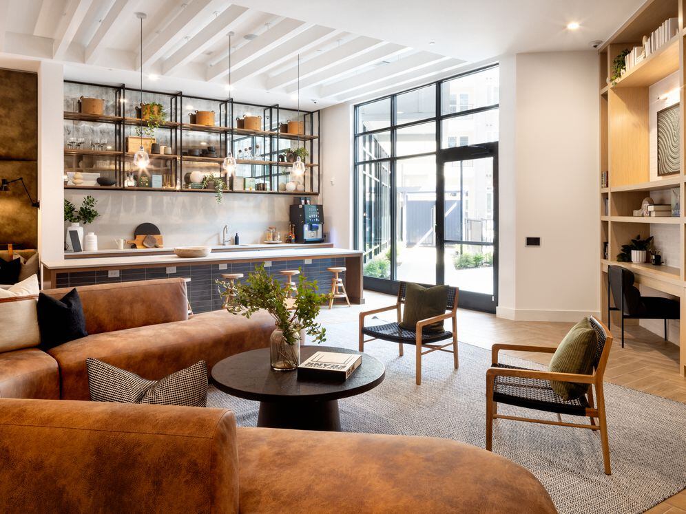 Lounge with entertaining kitchen