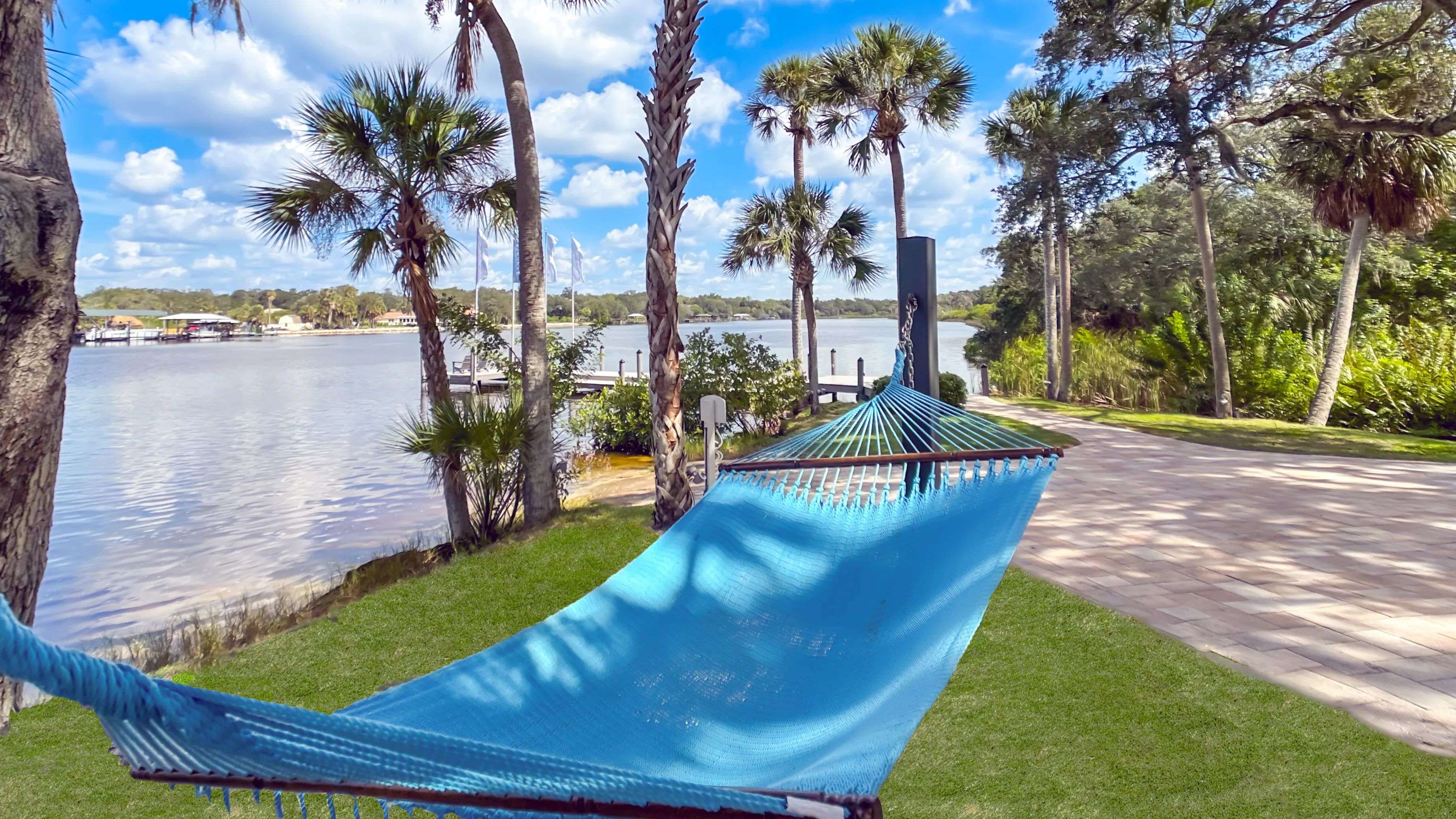 Kick back in one of our riverside hammocks and enjoy the soothing breeze that flows across the river. 