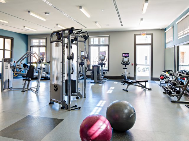 Brand new Fitness Center.