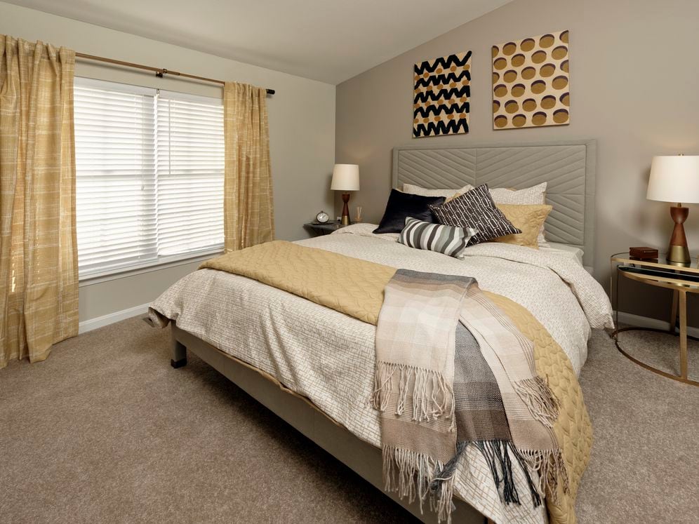 Classic Package I bedroom with carpeted flooring