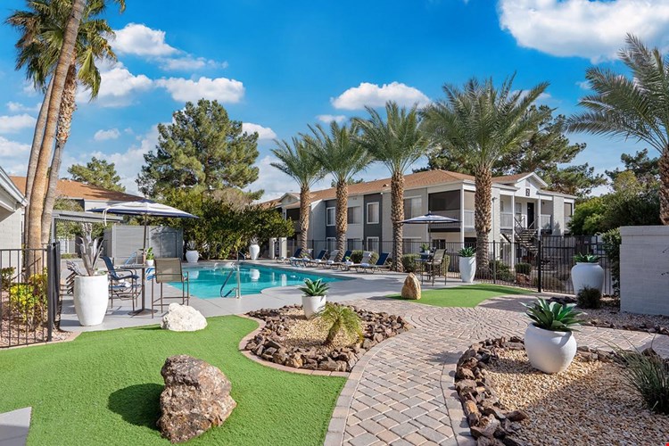 Take a dip in our sparkling pool and escape the Arizona heat.