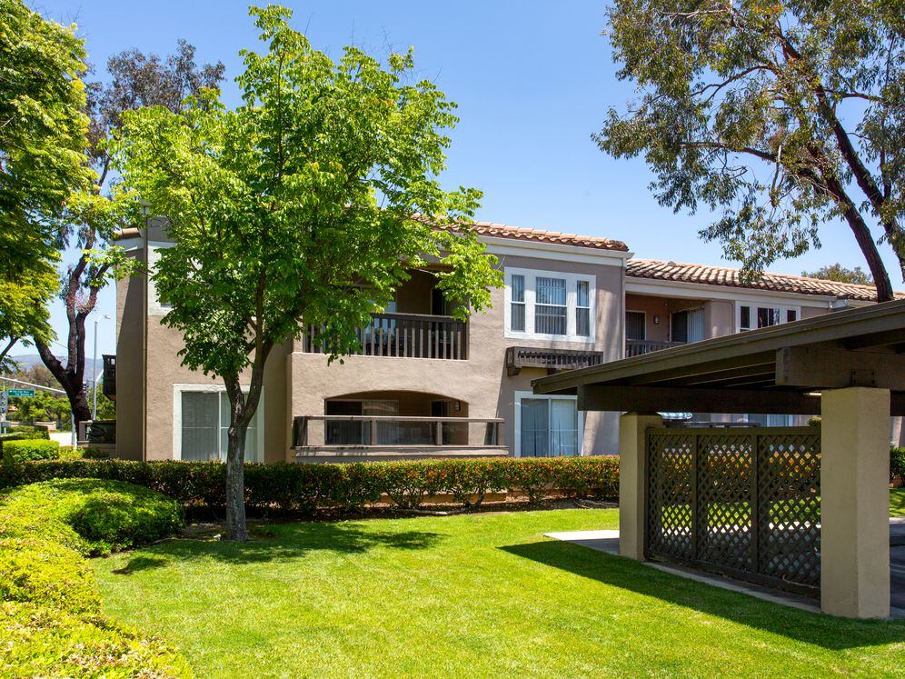 Courtyard and building exteriors