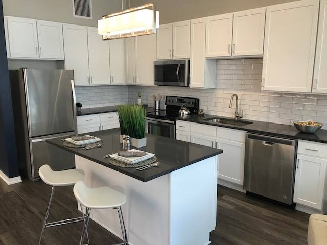 Leasing Office Model Kitchen