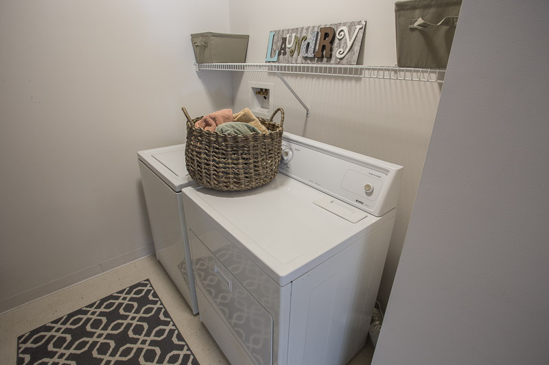 Laundry Room with Washer & Dryer