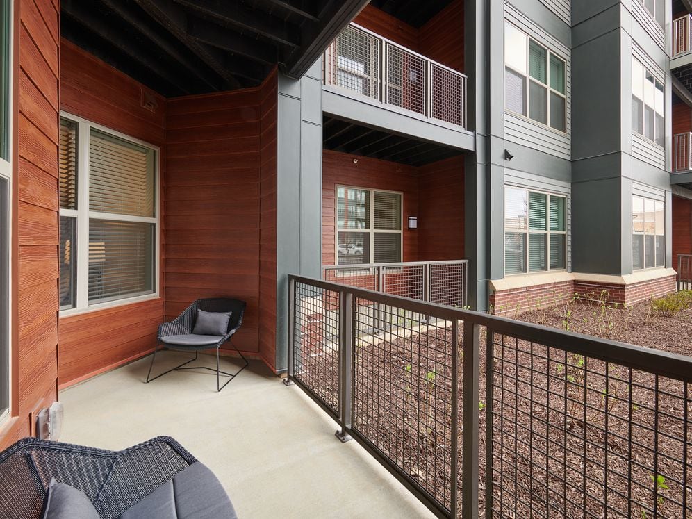 Private balcony (in select apartments)