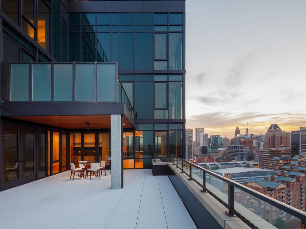 Penthouse-level Signature Collection apartment homes with expansive terrace (in select homes)