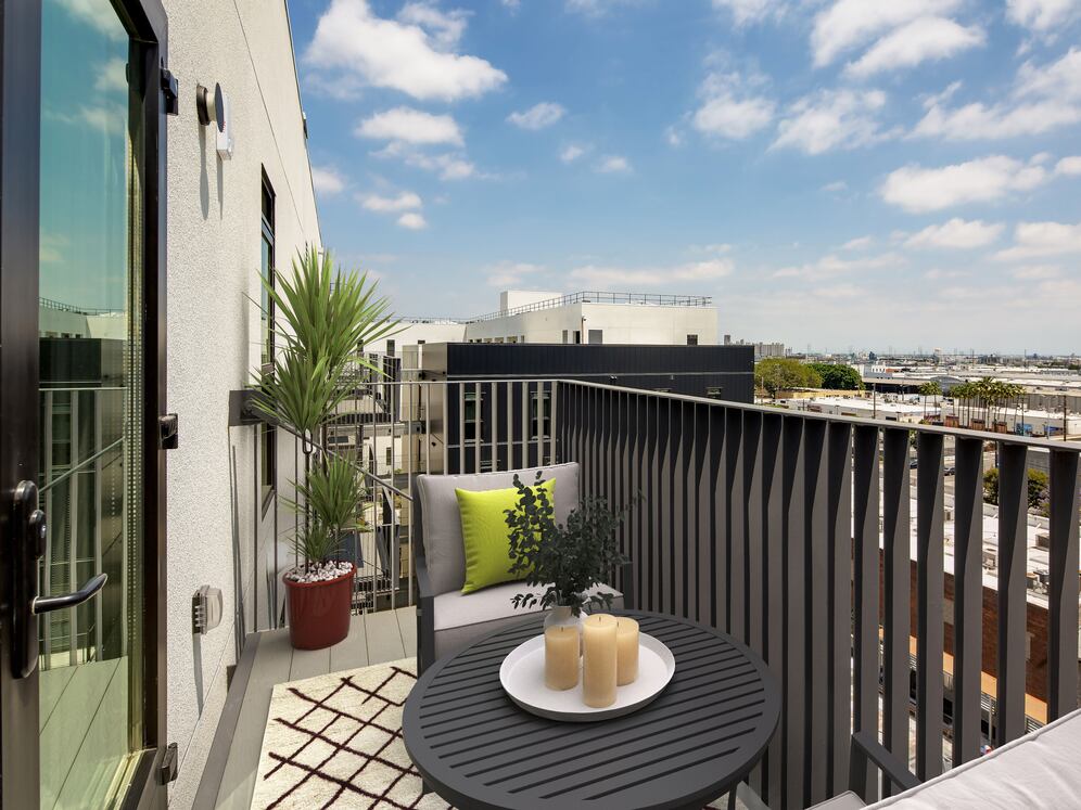 Private balcony (select homes)