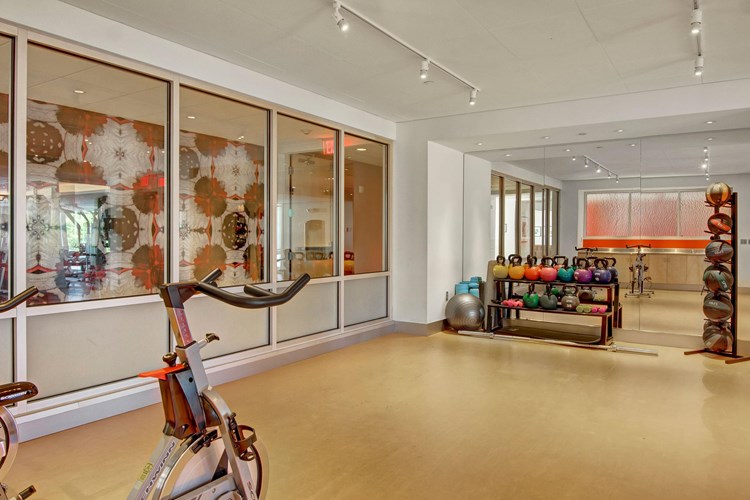 7West Yoga & Cycle Studio With Kettlebells and Medicine Balls