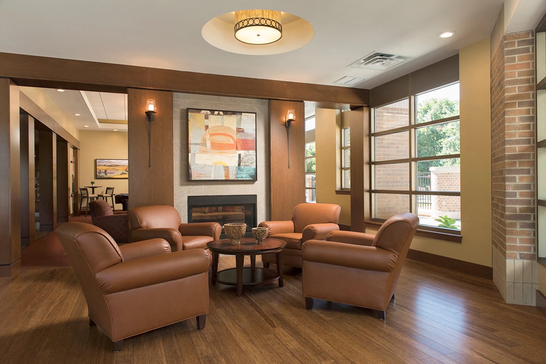 Inside Chaddwell Clubhouse