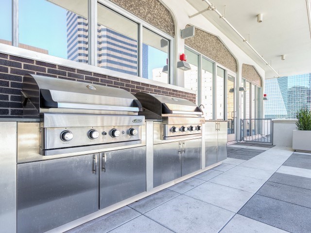 Resident Grilling Area