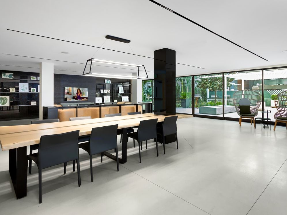 Building A resident lounge