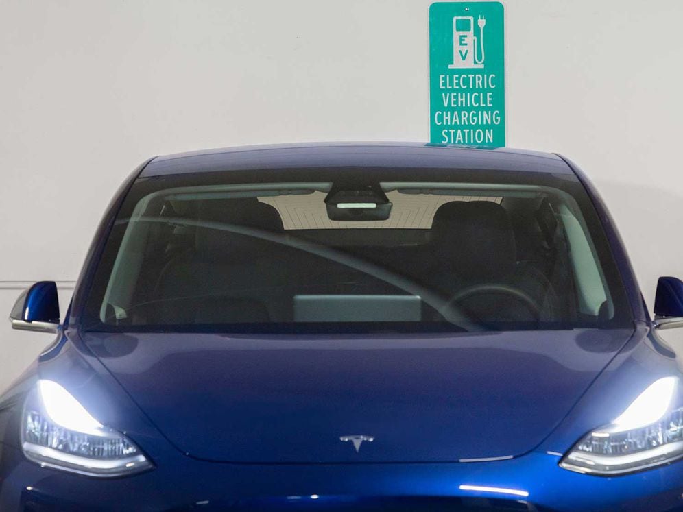 Phase II Garage with EV charging stations