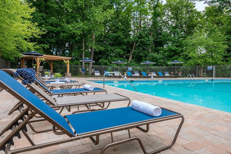 Take a refreshing dip in our resort-style swimming pool.