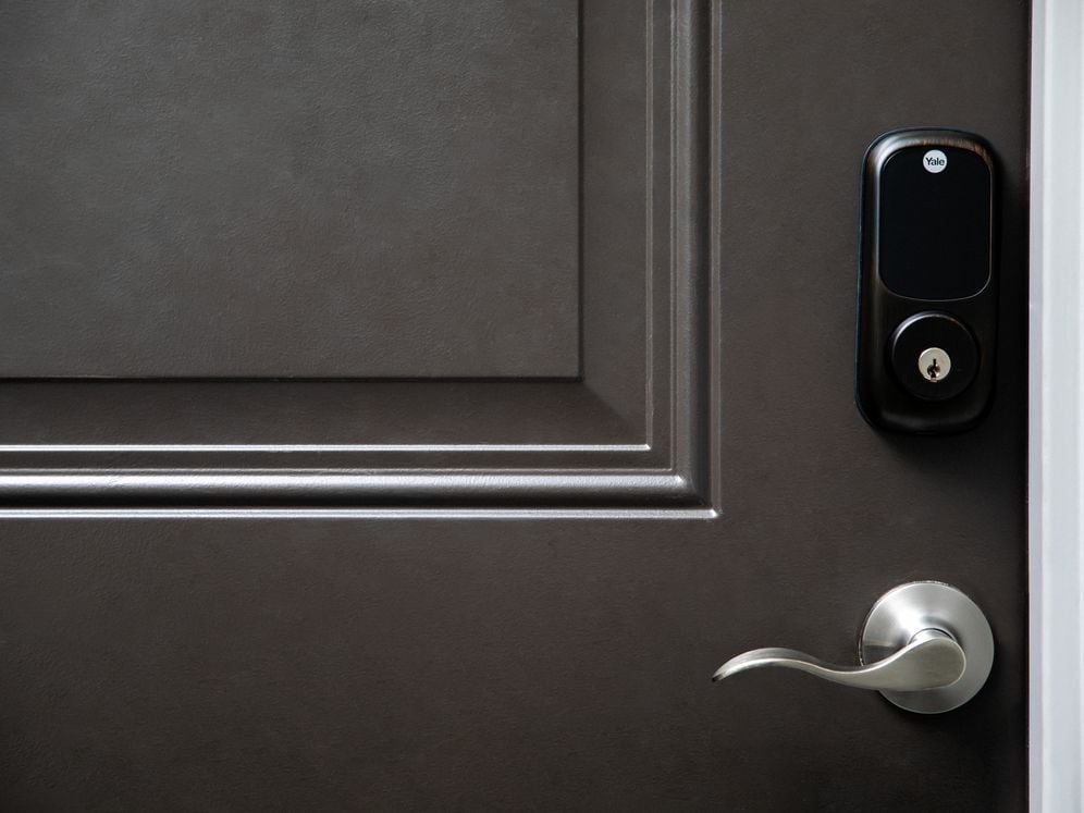 Electronic lock on all apartment homes