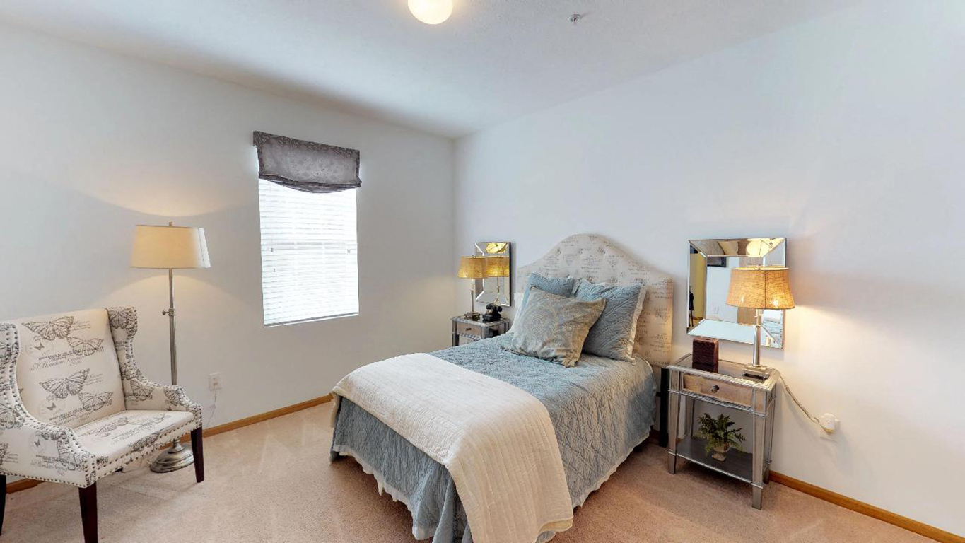 2 Bedroom 1 Bathroom Model Master Bedroom