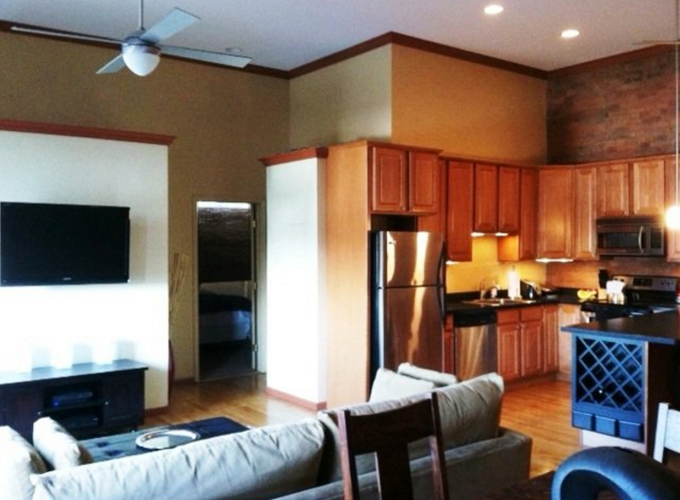 26 S. 28th Street - Living Room and Kitchen Area