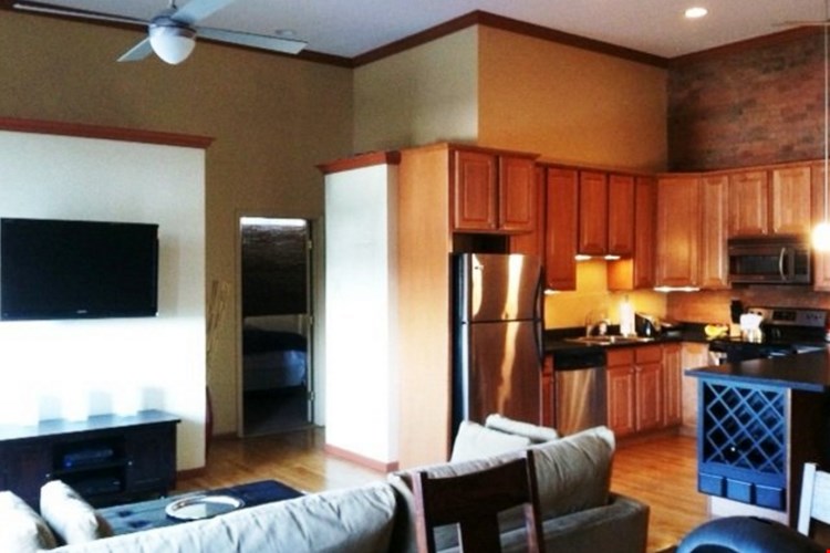 26 S. 28th Street - Living Room and Kitchen Area