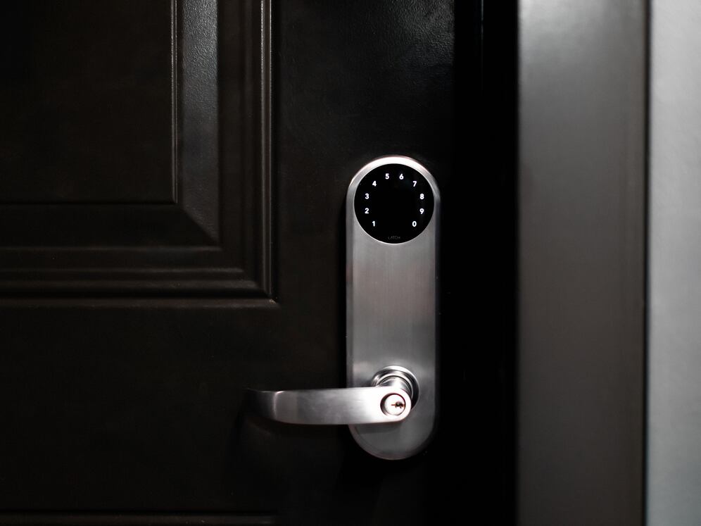 Latch lock for convenient, keyless access