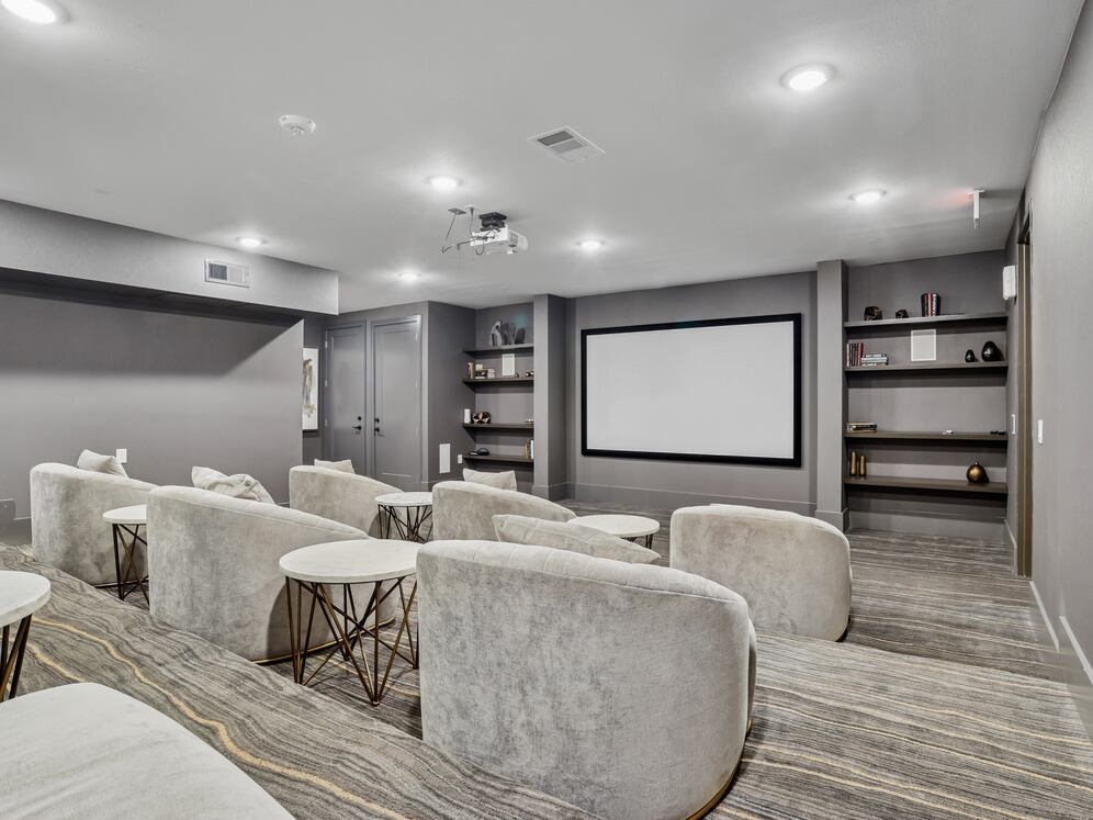 Theater room