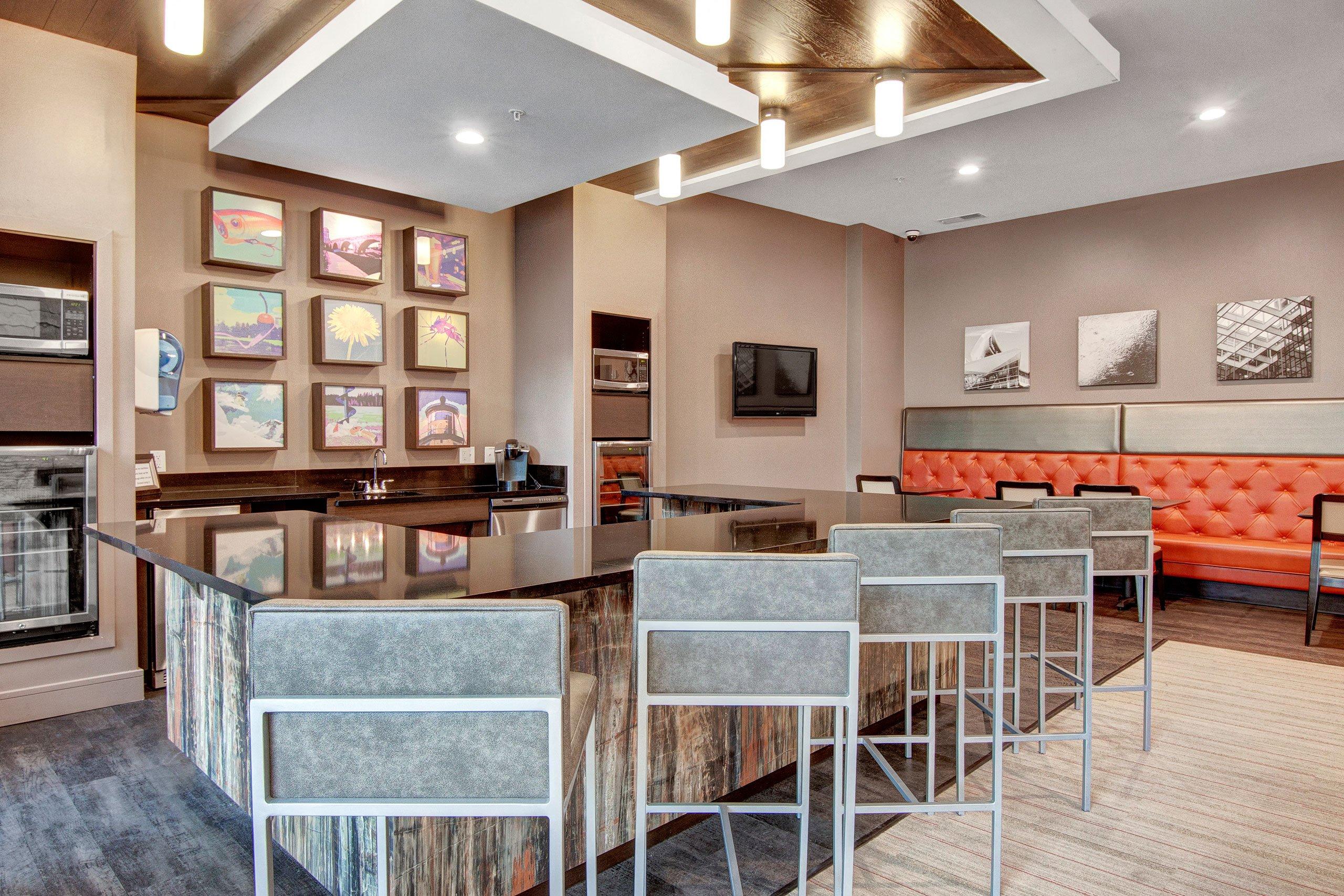 Residence At The COR Common Area with Kitchen