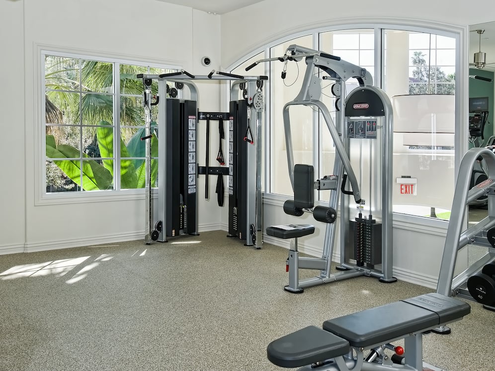 Fitness Center with Strength Equipment