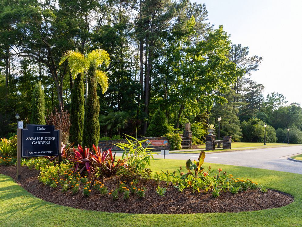 Less than 1 mile from Sarah P. duke Gardens