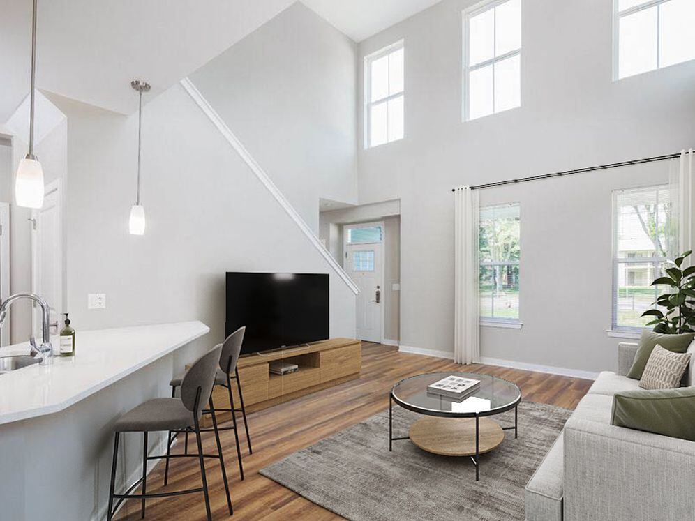 Living and dining area