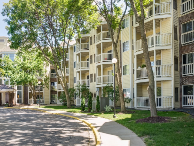 An Outdoor View of Our Apartments