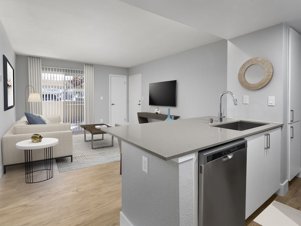 Finish Package II: Kitchen and Living Room