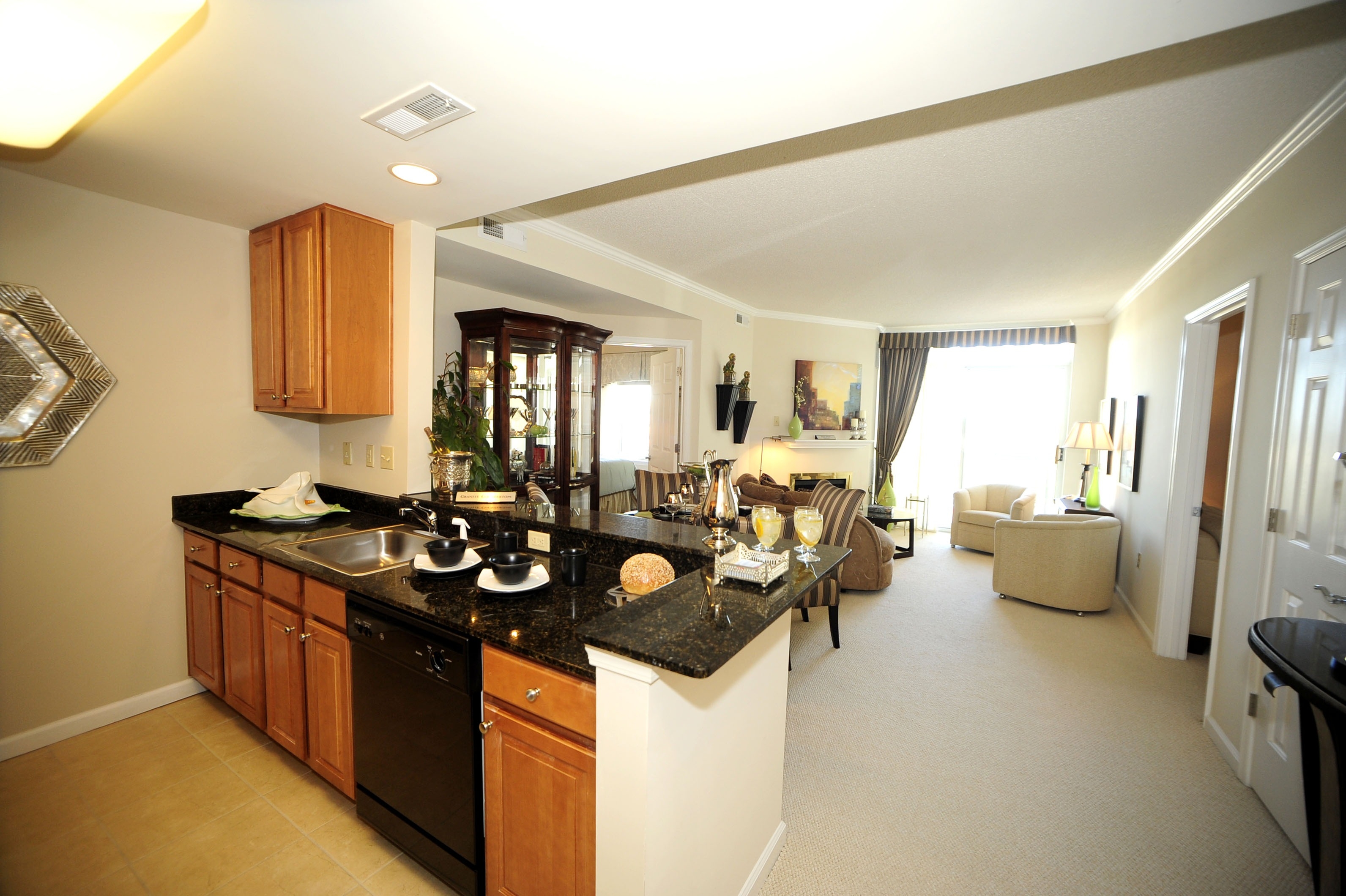Spacious Interiors