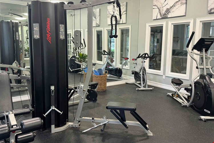 Achieve your fitness goals without leaving home in our fully equipped fitness center designed for your active lifestyle.