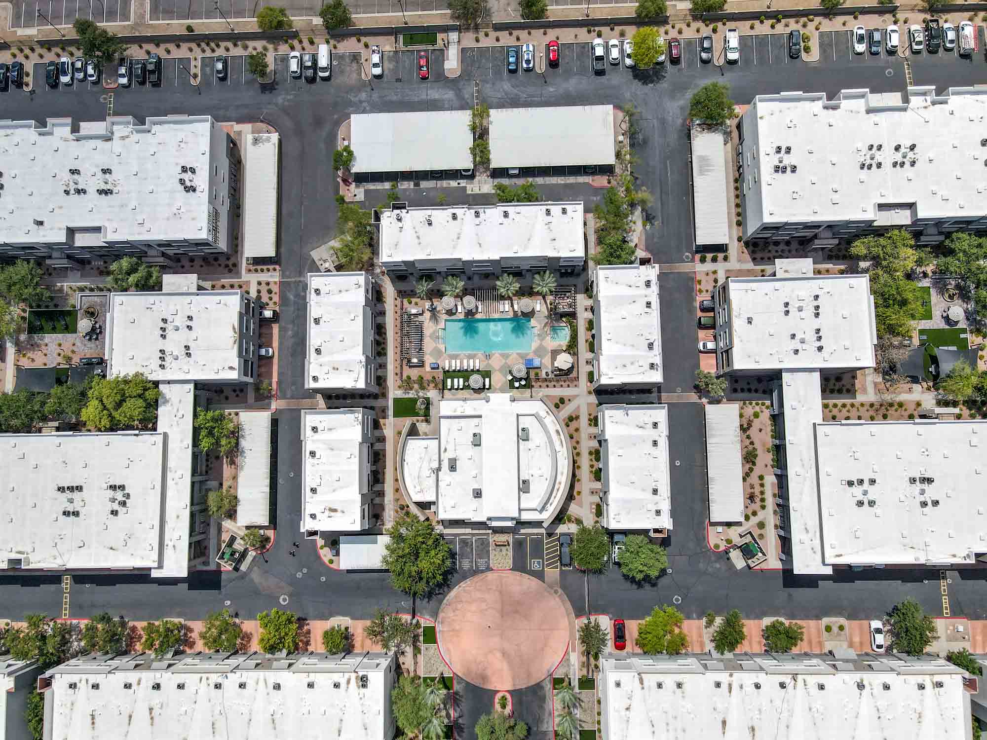 Zone Westgate, Glendale, AZ, Aerial View