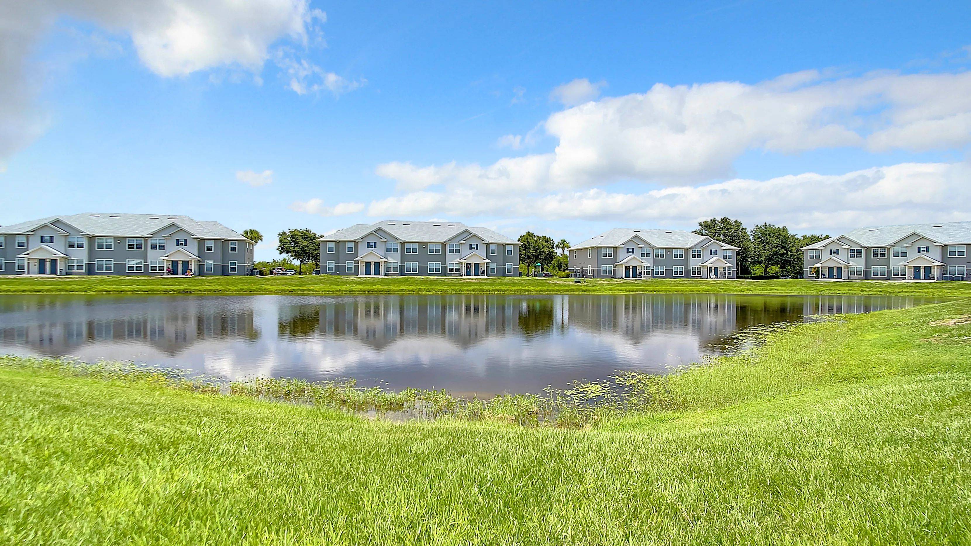 Enjoy tranquil lake views from around our community.