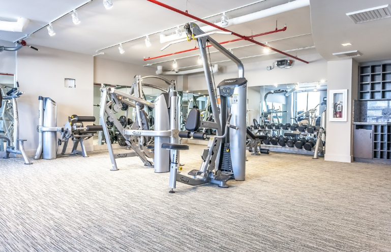 Expansive Fitness Center
