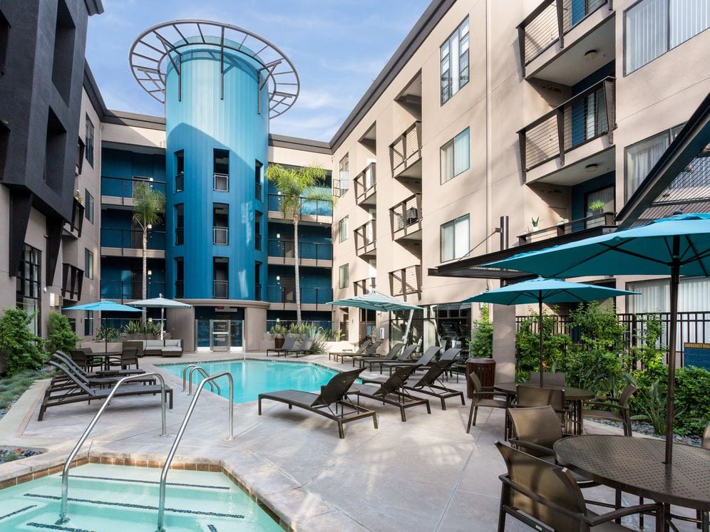 Swimming pool and spa