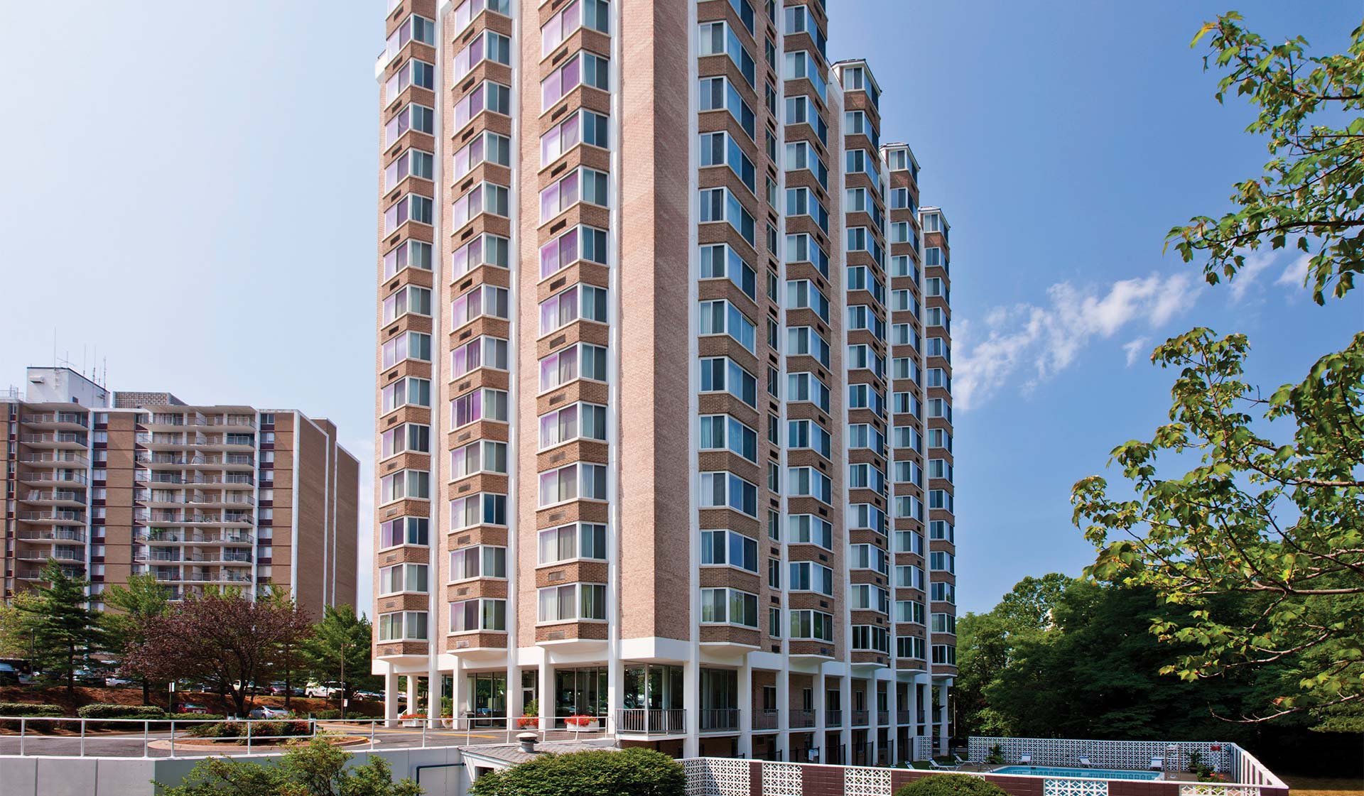 Conveniently located near many public transportation options