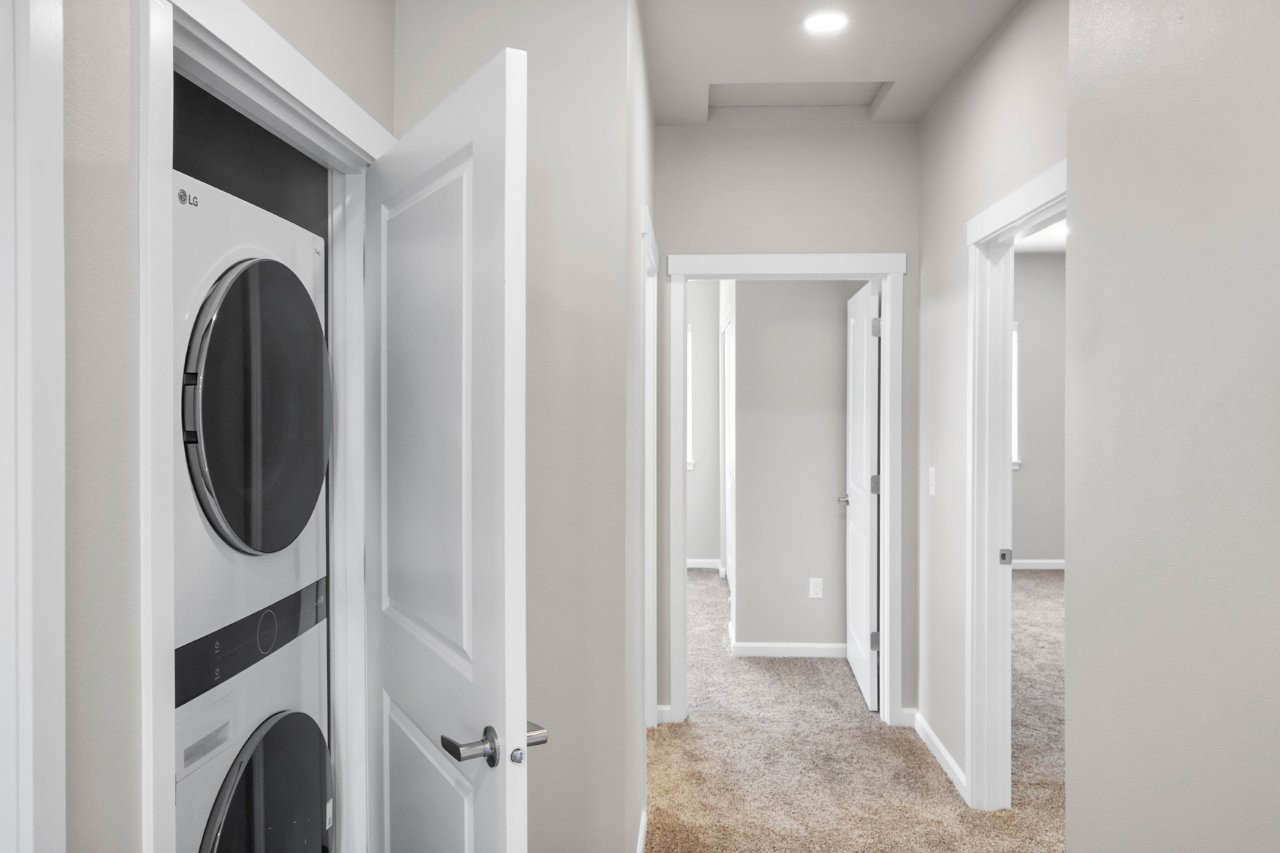 In-home washer and dryer in every home