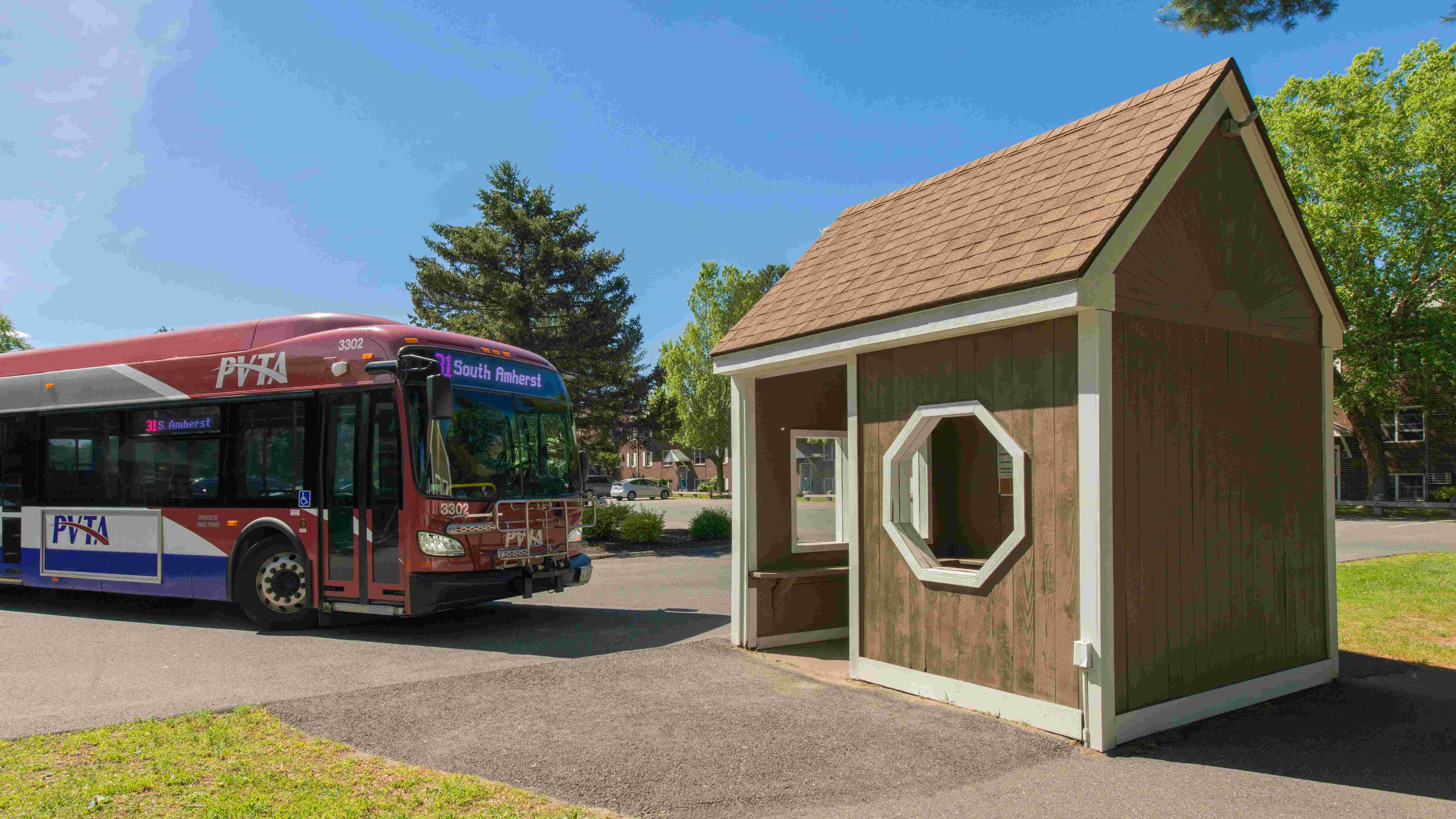 Sugarloaf Estates is ideally located on the PVTA Bus Line, providing a swift 10-minute ride to UMASS.